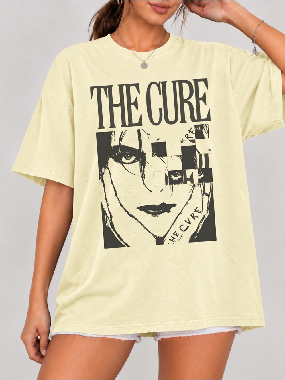 The Cure Graphic Unisex T-shirt Rock Band Reprint Tee